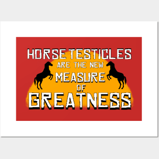 Horse balls Posters and Art